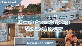 Discover Disneys JawDropping BudgetFriendly Club Level Comfort  Coronado Springs Resort Nov2023 [upl. by Johen]