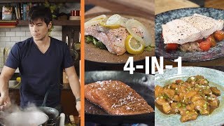 Four Easy Salmon Recipes 4 Ingredients Only [upl. by Esenej]