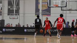 Daniel Nyamollo 17U NY Falcons 2021 Spring AAU Highlights [upl. by Luht]