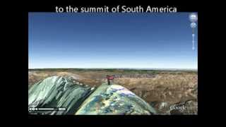 Climb Aconcagua in 3D  South Americas highest mountain [upl. by Eednam]