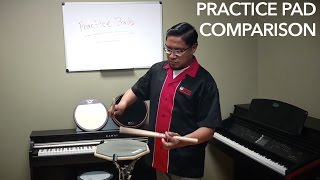 Practice Pad Comparison 3 17 [upl. by Ahsitul]