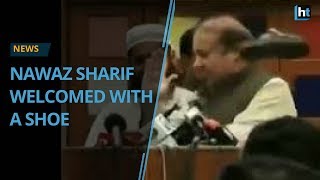 Nawaz Sharif’s shoe throwing incident isn’t the first one in Pakistan [upl. by Ennaed]