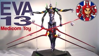 Medicom Toy RAH EVANGELION EVA 13 Figure REVIEW  Monsieur Toys [upl. by Togram]