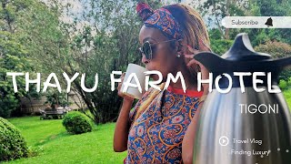 THAYU FARM HOTEL TIGONI HIDDEN GEM FINDING LUXURY [upl. by Aihsek]