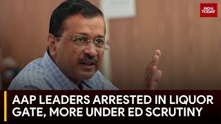 ED Net Tightens on AAP Kejriwal Sisodia Sanjay Singh Arrested Gahlot Next  India Today News [upl. by Assetan]