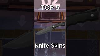 Top 5 BEST Knife Skins In VALORANT [upl. by Assenej]