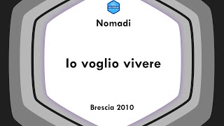 Nomadi  Brescia 2010  Io voglio vivere [upl. by Buckley]