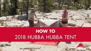 MSR Hubba Hubba™ NX Tent Setup [upl. by Berk486]