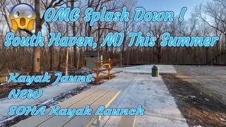 New South Haven MI Kayak Launch [upl. by Limbert]