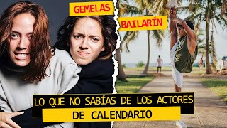 Lo que NO SABÍAS de los ACTORES de la serie CALENDARIO 😱 [upl. by Eirrehs]