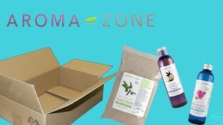 UNBOXING AROMAZONE  Produits spéciaux pousse du cheveux [upl. by Kcuhc]