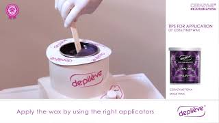 Depileve Cerazyme Wax [upl. by Onirefes]