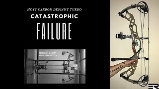 2017 Hoyt Carbon Defiant Turbo Catastrophic Failure  Part 1 [upl. by Ayle]