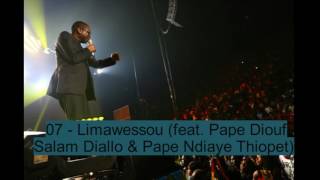 Youssou NDour  Bercy 2013  Limawessou feat Pape Diouf Salam Diallo amp Pape Ndiaye Thiopet [upl. by Ehtyaf]