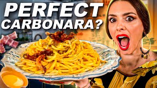 How to make the perfect Carbonara  Cookbook Recipe [upl. by Hekking]