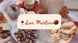 San Martino 🌰🍷ricetta dolci tipici🍪 tolgo le decorazioni autunnali🍂 [upl. by Gabrielli]