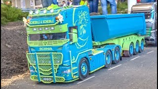 RC Truck SPECIAL Best of AWESOME SCANIA Trucks 2 [upl. by Mitzi]