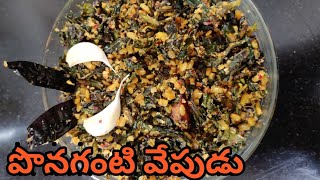 Tasty and healthy Sessile Joyweed fry  Amogham  అమొఘం [upl. by Yelrah]