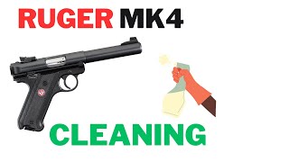 Ruger MK4 Cleaning Video [upl. by Enirhtak]