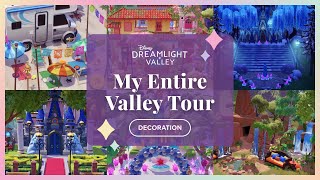 🌟INSPO🌟 My Entire Disney Dreamlight Valley Tour So Far  Decorating Tips amp Tricks [upl. by Hoagland]