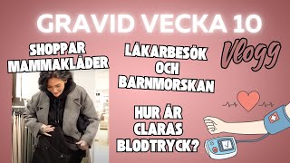 GRAVID VECKA 10 vlogg [upl. by Franzen207]