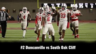 2 Duncanville vs South Oak Cliff  TXHSFB [upl. by Oliver]