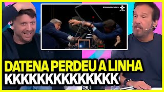 PÂNICO REAGE A CADEIRADA DE DATENA EM PABLO MARÇAL E ANALISA TUDO [upl. by Allina]