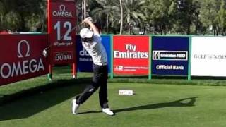 RORY MCILROY SLOW MOTION 12TH HOLE DUBAI DESERT CLASSICwmv [upl. by Edi275]