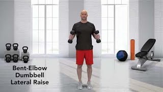 How to Seated Dumbbell Side Lateral Raise with Hunter Labrada  Exercise Guide [upl. by Sucramed]