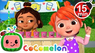 Summer Lemonade Stand with my BFF  MORE CoComelon Nursery Rhymes amp Kids Songs [upl. by Hieronymus]