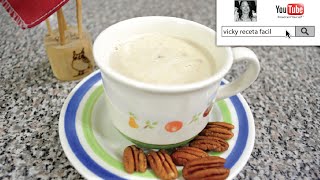 ATOLE DE NUEZ  Vicky Receta Facil [upl. by Nylesaj]