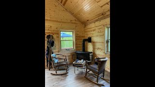 24 x32 Log cabin Amish built [upl. by Coulson]