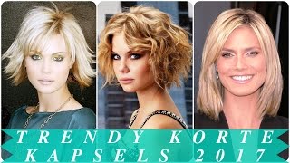 Trendy korte kapsels 2017 [upl. by Reniti]