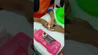 Watch our students as they master the art of manicures and gel service frontlearn nailart [upl. by Havstad137]