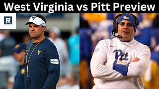 West Virginia vs Pitt Game Preview  College Football Game Picks and Predictions [upl. by Airtened46]