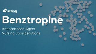 Benztropine Nursing Considerations Side Effects and Mechanism of Action Pharmacology for Nurses [upl. by Canute]