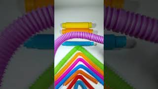 Very satisfying ASMR Voicing of pop tube asmr creative poptubesound satisfying diy relaxing [upl. by Aicilaanna]