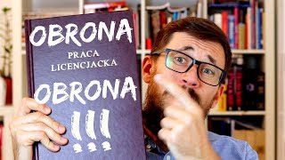 Jak wygląda OBRONA pracy licencjackiej Vlog WYKŁADOWCY 19 [upl. by Farris]