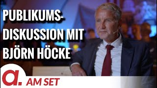 Am Set Publikumsdiskussion mit Björn Höcke und Paul Brandenburg [upl. by Aneeras]