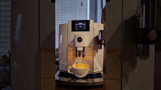 JURA E8 make coffee [upl. by Adroj]