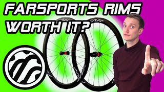 FARSPORTS KAZE WHEELSET quality Chinese carbon rims [upl. by Dnomar]