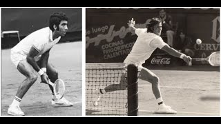 Ilie Nastase def Manuel Orantes at CT Valencia Clip 2Final Open 1975 [upl. by Ethelred]