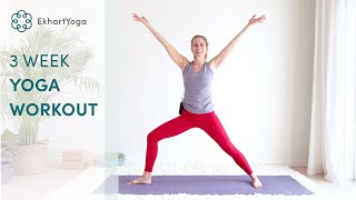 Build strength from top to toe with Esther Ekhart  3 Week Yoga Workout [upl. by Judith]