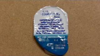 How to Read a Prescription from a Contact Lens Blister Pack [upl. by Tigram]