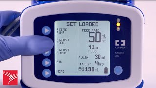 Using the Adjust Settings feature of the Kangaroo™ Joey Enteral Feeding Pump [upl. by Nileuqaj]