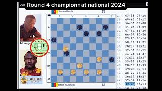 Kamdem Boris vs Nolla Samuel round 4 Cameroon National championship [upl. by Kimitri126]