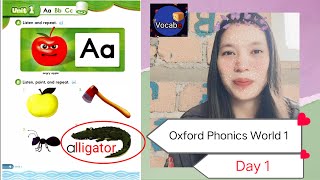 Oxford Phonics World 1 Day 1 သားသားမီးမီးတို့အတွက် မသိမဖြစ် အင်္ဂလိပ်အက္ခရာ အသံများ oxford phonics [upl. by Inahet224]