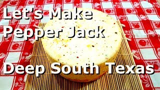 Homemade Pepper Jack Cheese [upl. by Anelram]