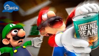 SMG4 Mario Opens a Can Of Beans [upl. by Yand]