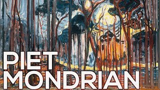 Piet Mondrian A collection of 131 works HD [upl. by Arednaxela]